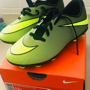 Cleats, boys never worn only tried on